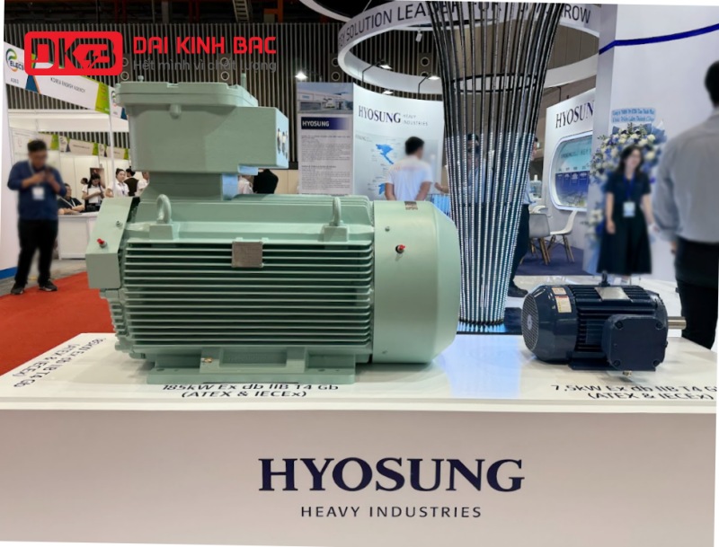 Motor phòng nổ đạt chuẩn Ex d / IECEx – dùng hầm mỏ, gas, khu vực nguy hiểm