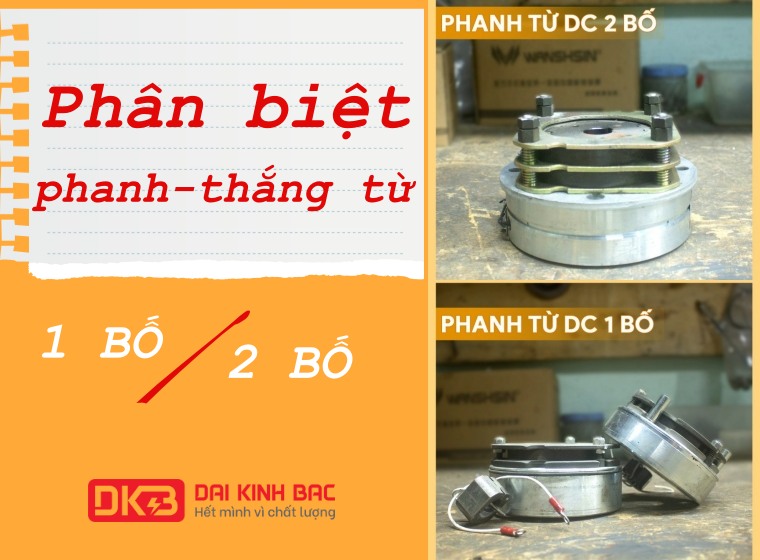 PHÂN BIỆT DỄ DÀNG PHANH - THẮNG TỪ 1 BỐ VÀ 2 BỐ 