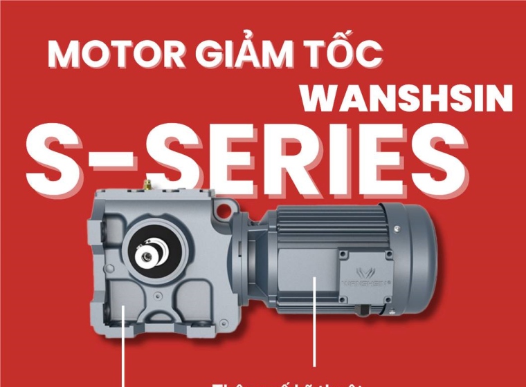 THÔNG SỐ KỸ THUẬT MOTOR GIẢM TỐC TẢI NẶNG S-SERIES