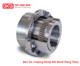 Bản Vẽ, Catalog Khớp Nối Bánh Răng Thép