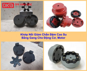 Khớp Nối Giảm Chấn Đệm Cao Su Bằng Gang Cho Động Cơ, Motor