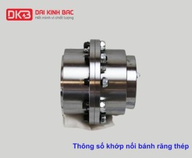 Thông Số Khớp Nối Bánh Răng Thép